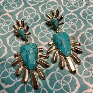 Kendra Scott Turquoise Earrings